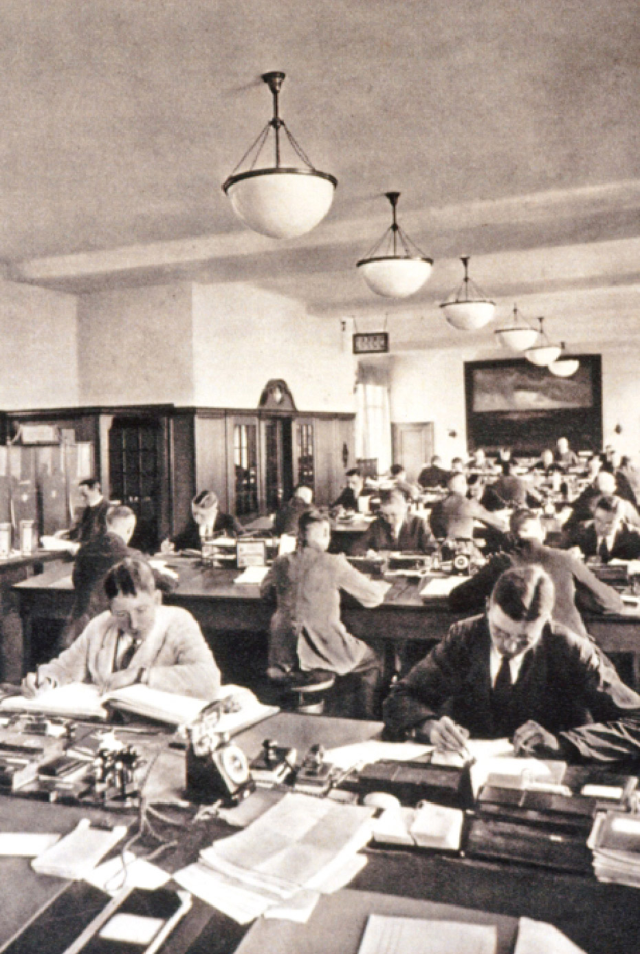 Büroalltag 1926