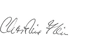 Signature Christine Hein
